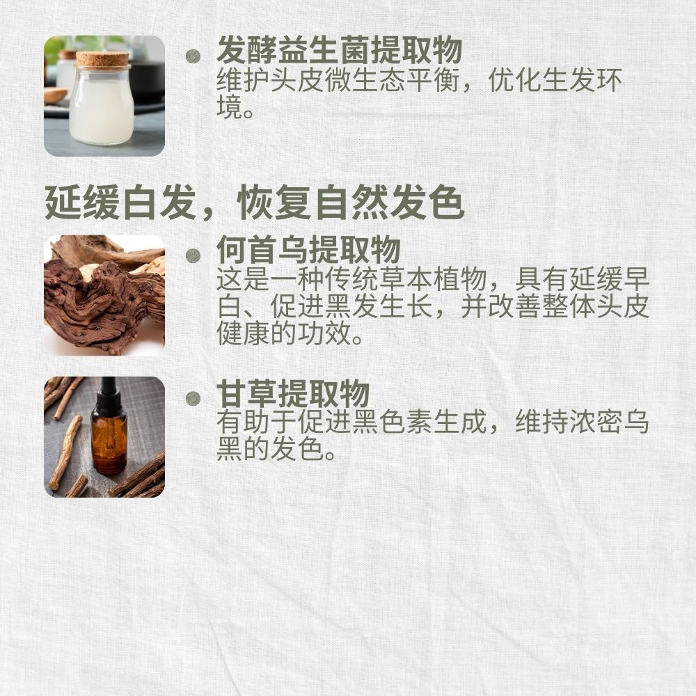 Hair & Scalp Treatment Tonic, 50ml, Anti-Hair Loss, Darkening, L&P Organic and Natural