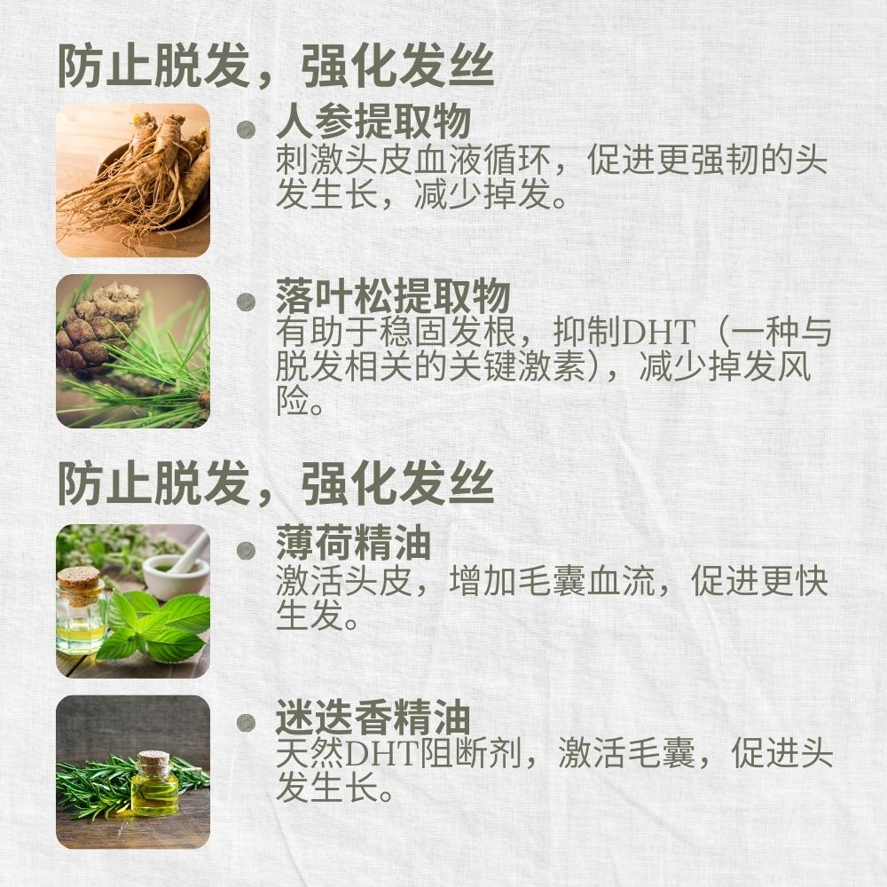 Hair & Scalp Treatment Tonic, 50ml, Anti-Hair Loss, Darkening, L&P Organic and Natural