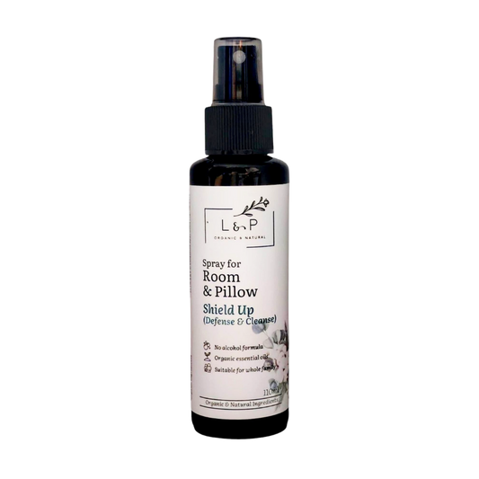 Room & Pillow Spray, Shield Up, Defense, Cleanse, L&P Organic and Natural