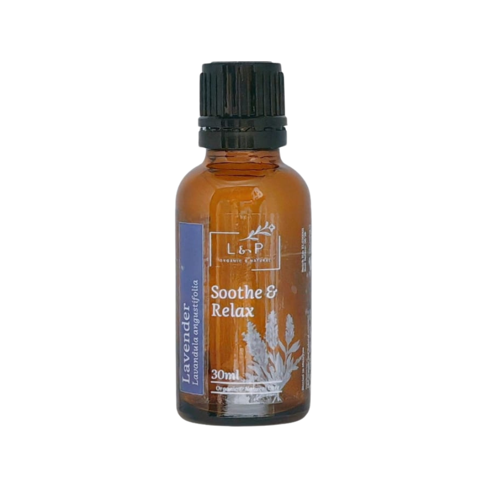 Organic Essential Oil, Lavender, Soothe, Relax, L&P Organic and Natural