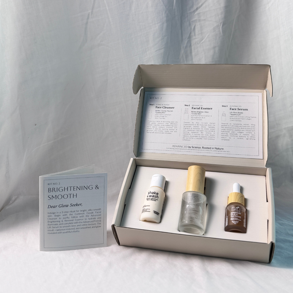 Advanced Discovery Kit No 2, Brightening, Smooth, L&P Organic and Natural