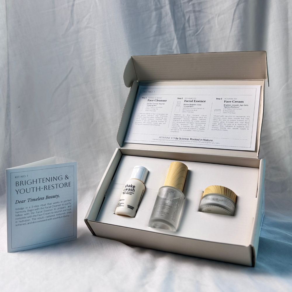 Advanced Discovery Kit No 1, Brightening, Youth Restore, L&P Organic and Natural