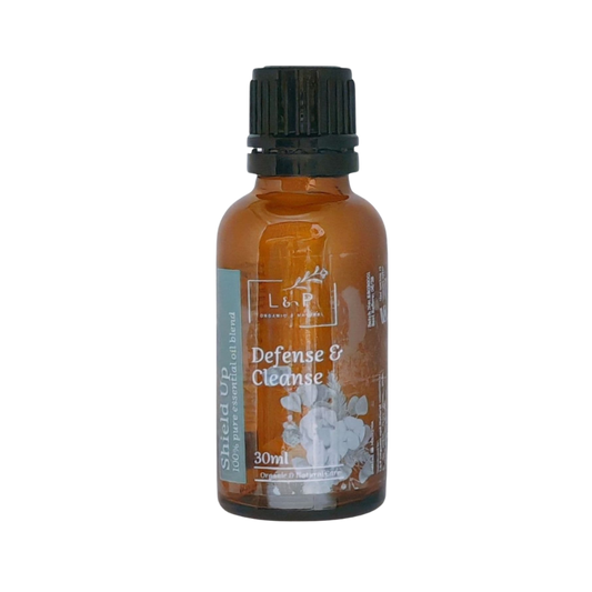 Organic Essential Oil Blend, Shield Up, Defense, Cleanse, L&P Organic and Natural