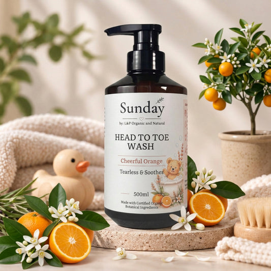 Head to Toe Wash, Cheerful Orange