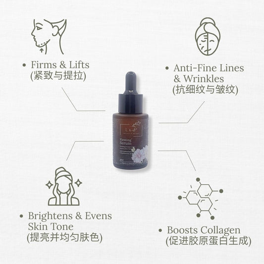 Firming Serum, 30ml, Anti-Wrinkles, Firming, L&P Organic and Natural