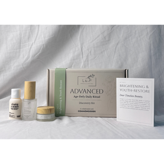 Advanced Discovery Kit No 1, Brightening, Youth Restore, L&P Organic and Natural