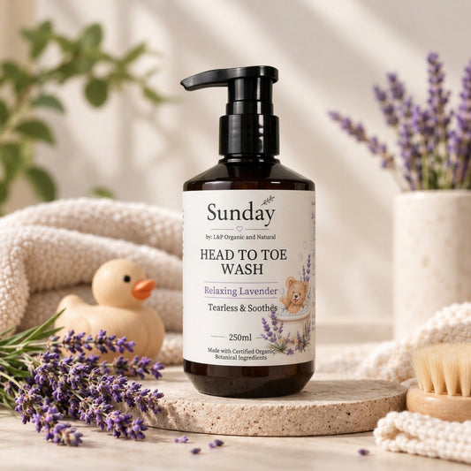 Head to Toe Wash, Relaxing Lavender