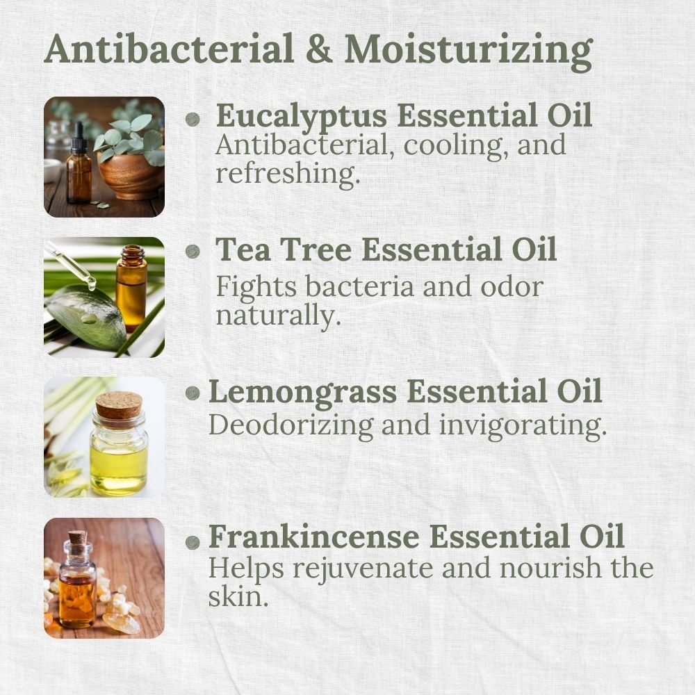 Mild & Gentle Body Wash, Active Eucalyptus, Antibacterial, Refreshing, L&P Organic and Natural