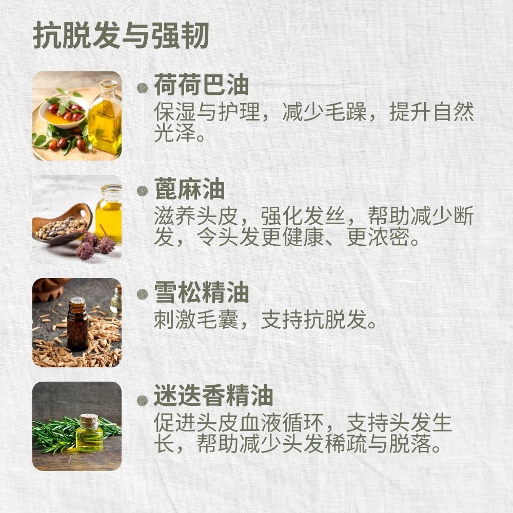 Mild & Gentle Shampoo, Geranium, Anti-Hair Loss, Strengthen, L&P Organic and Natural