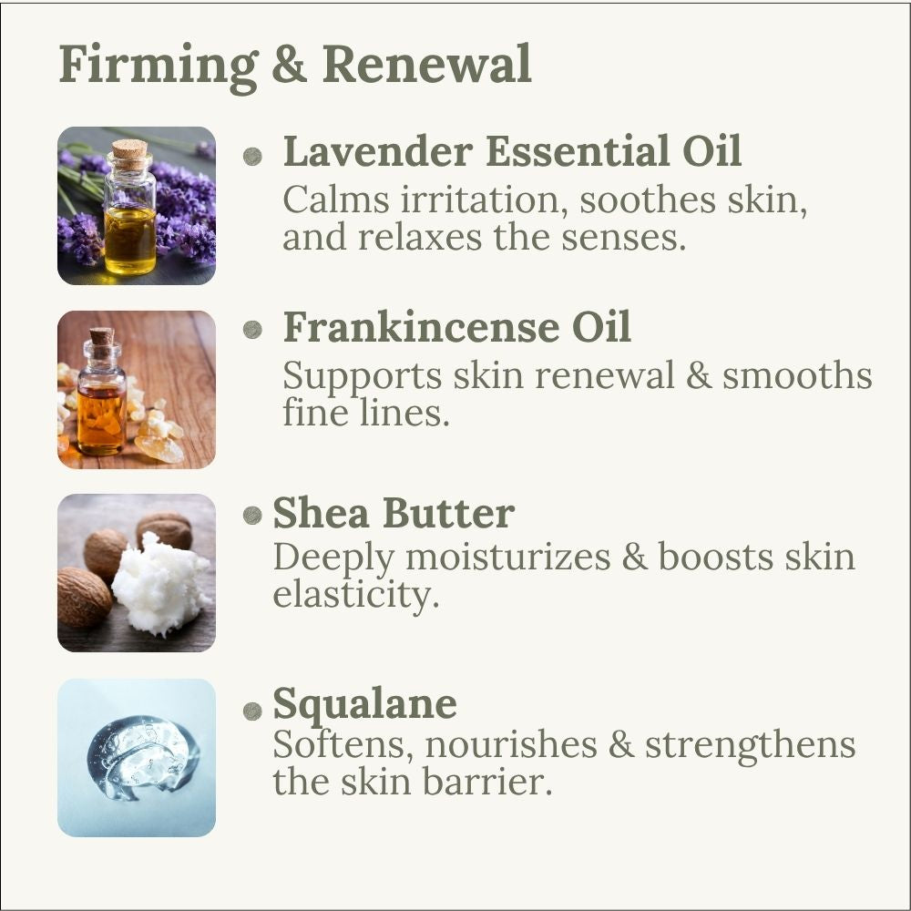Moisturizing Body Lotion, Relaxing Lavender, Renew, Plump, L&P Organic and Natural