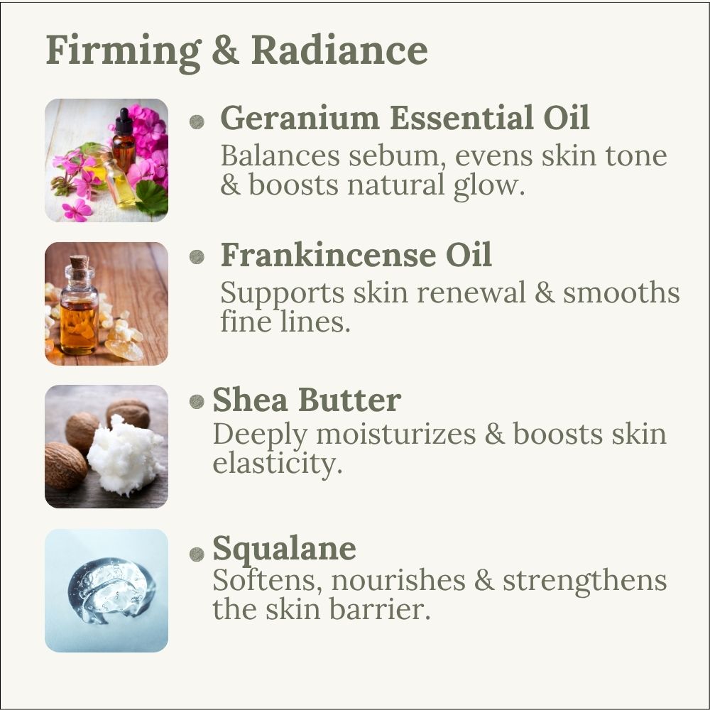 Moisturizing Body Lotion, Floral Geranium, Plump, Radiant, L&P Organic and Natural