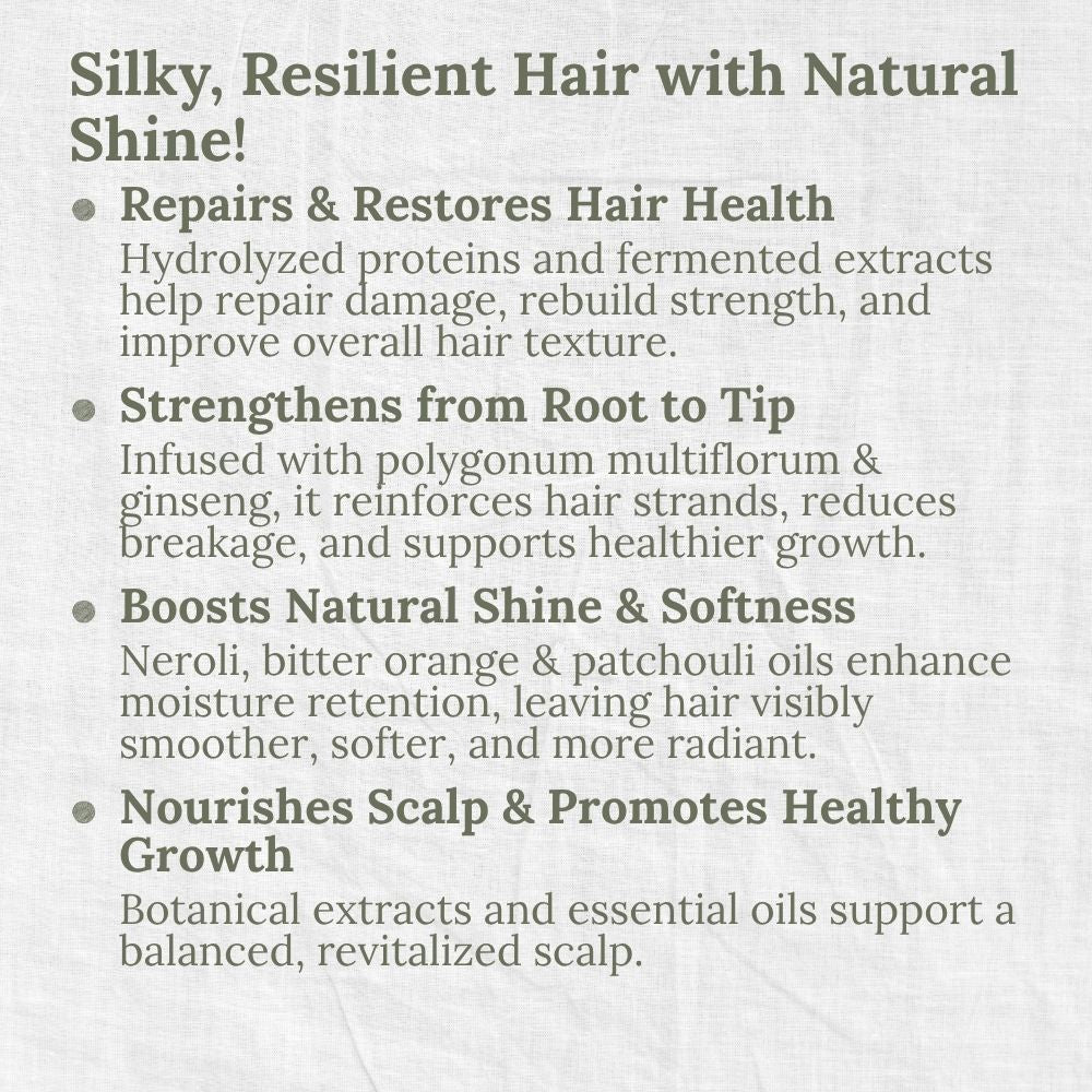 Hair & Scalp Treatment Tonic Spray, 60ml, Shine, Repair, Strengthen, L&P Organic and Natural
