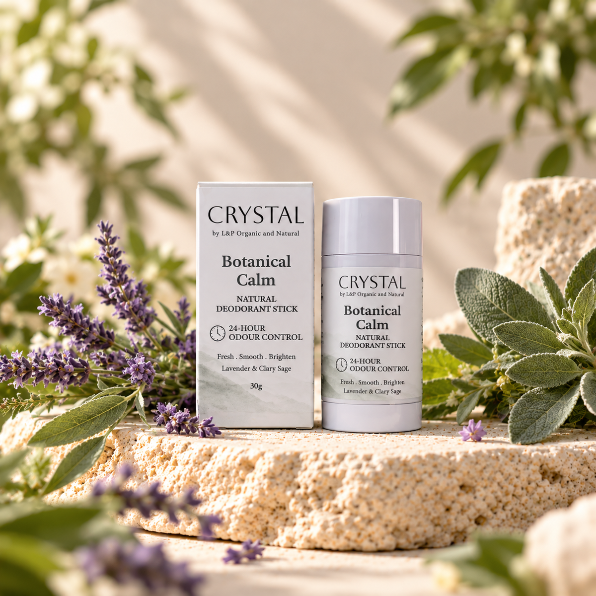 Botanical Calm, Natural Deodorant Stick