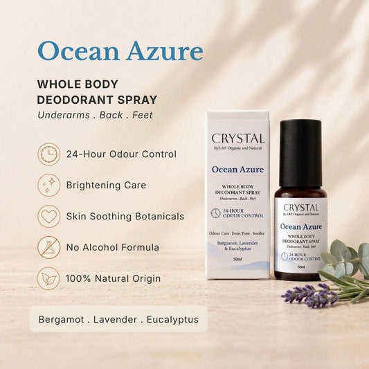Ocean Azure, Whole Body Deodorant Spray
