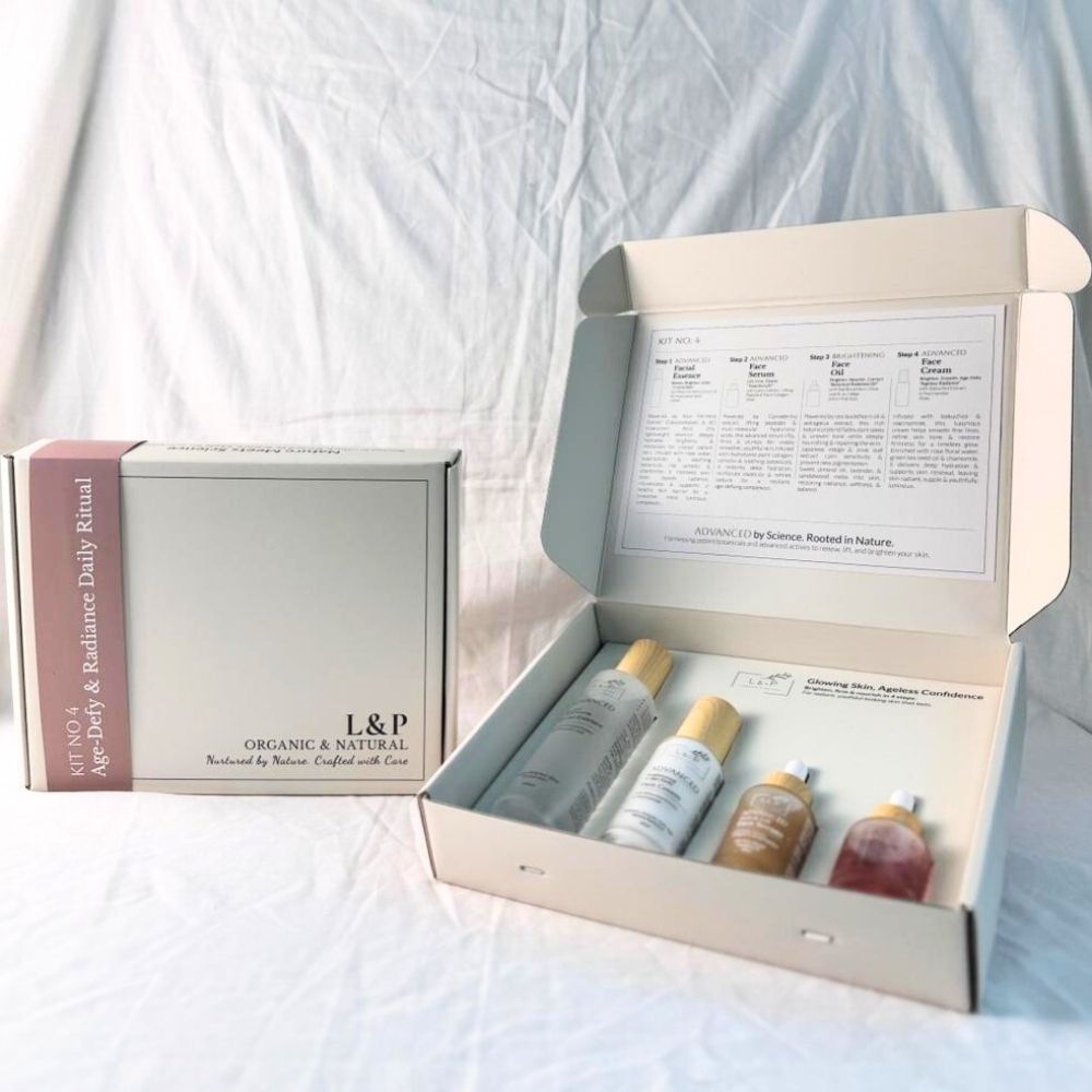 Advanced Discovery Kit No 4, Age-Defy & Radiance, L&P Organic and Natural