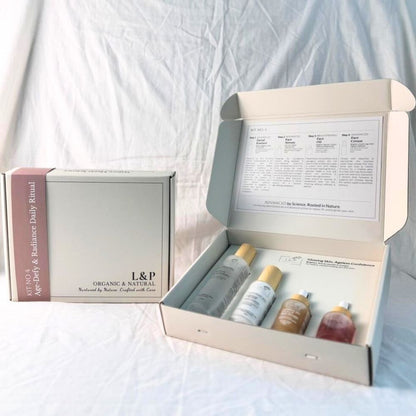 Advanced Discovery Kit No 4, Age-Defy & Radiance, L&P Organic and Natural