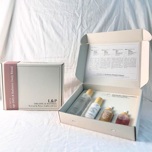 Advanced Discovery Kit No 4, Age-Defy & Radiance, L&P Organic and Natural
