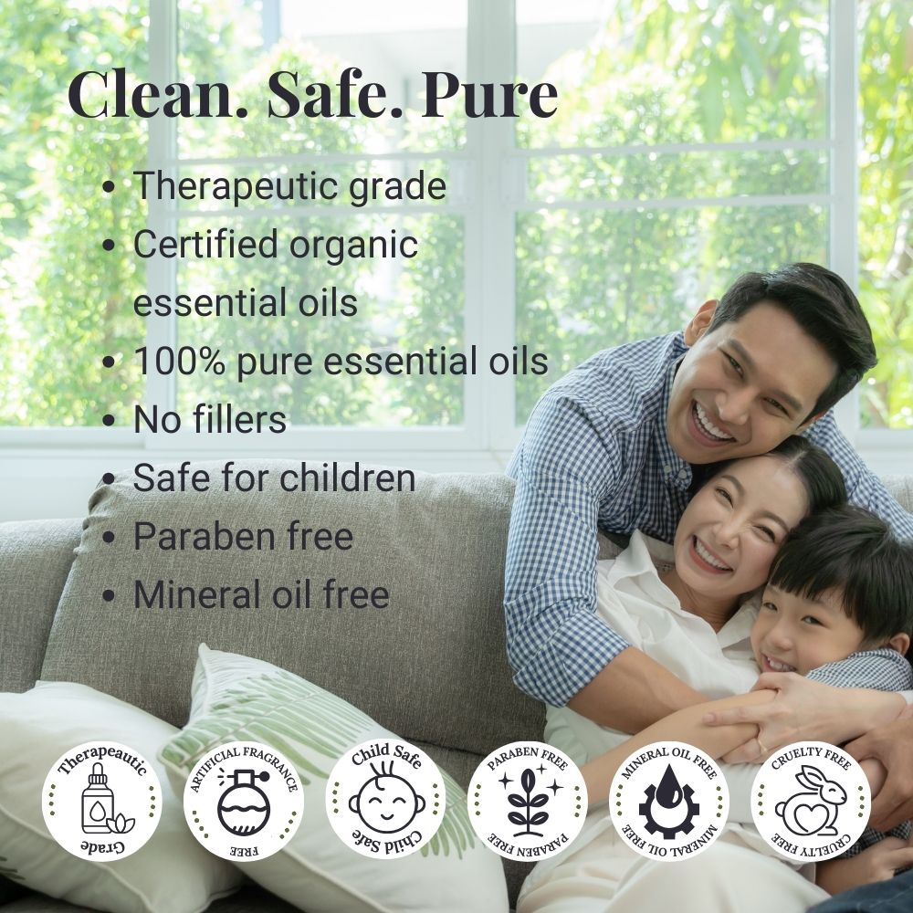 Aromatherapy Wooden Mountain Calm (Jinshan) Diffuser Set, L&P Organic and Natural