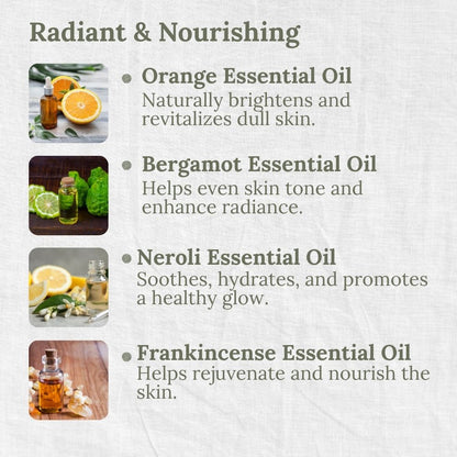 Mild & Gentle Body Wash, Cheerful Orange, Brighten, Radiance, L&P Organic and Natural