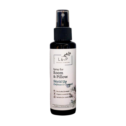 Room & Pillow Spray, Shield Up, Defense, Cleanse, L&P Organic and Natural