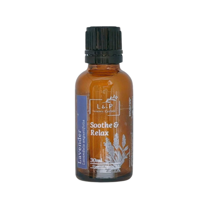 Organic Essential Oil, Lavender, Soothe, Relax, L&P Organic and Natural