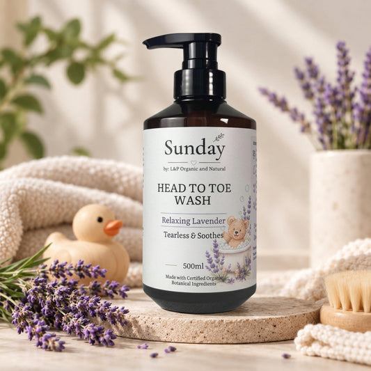 Head to Toe Wash, Relaxing Lavender
