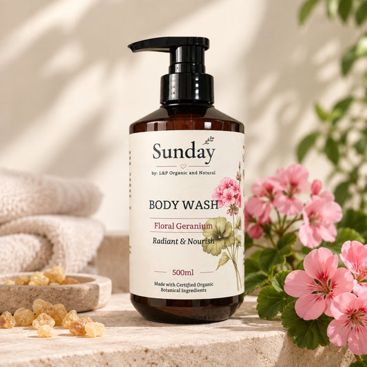 Mild & Gentle Body Wash, Floral Geranium