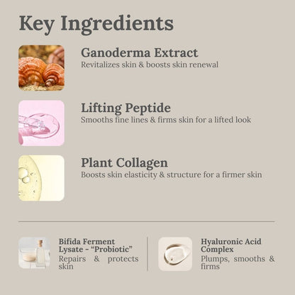 Advanced Firm & Lift Face Serum, 30ml, Lift, Firm, Elastic, L&P Organic and Natural