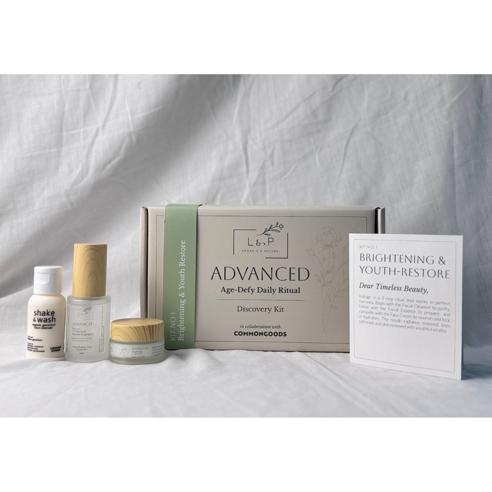 Advanced Discovery Kit No 1, Brightening, Youth Restore, L&P Organic and Natural