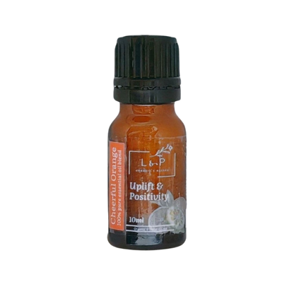 Organic Essential Oil Blend, Cheerful Orange, Uplift, Defense, L&P Organic and Natural