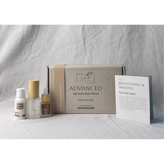 Advanced Discovery Kit No 2, Brightening, Smooth, L&P Organic and Natural