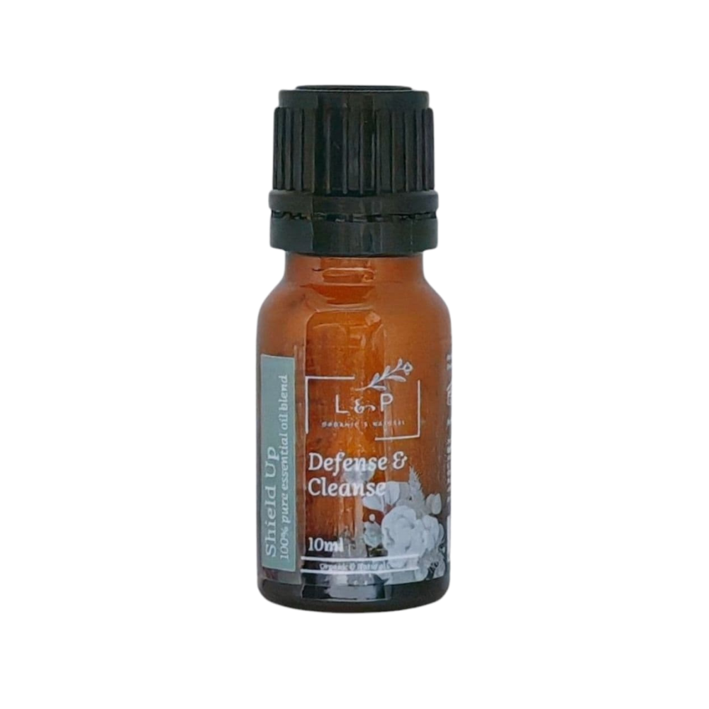 Organic Essential Oil Blend, Shield Up, Defense, Cleanse, L&P Organic and Natural