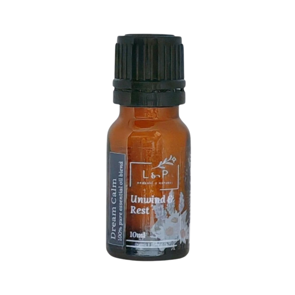 Organic Essential Oil Blend, Dream Calm, Unwind, Rest, L&P Organic and Natural
