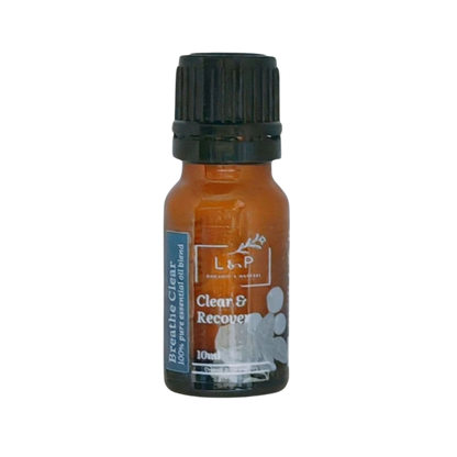 Organic Essential Oil Blend, Breathe Clear, Clear, Recover, L&P Organic and Natural