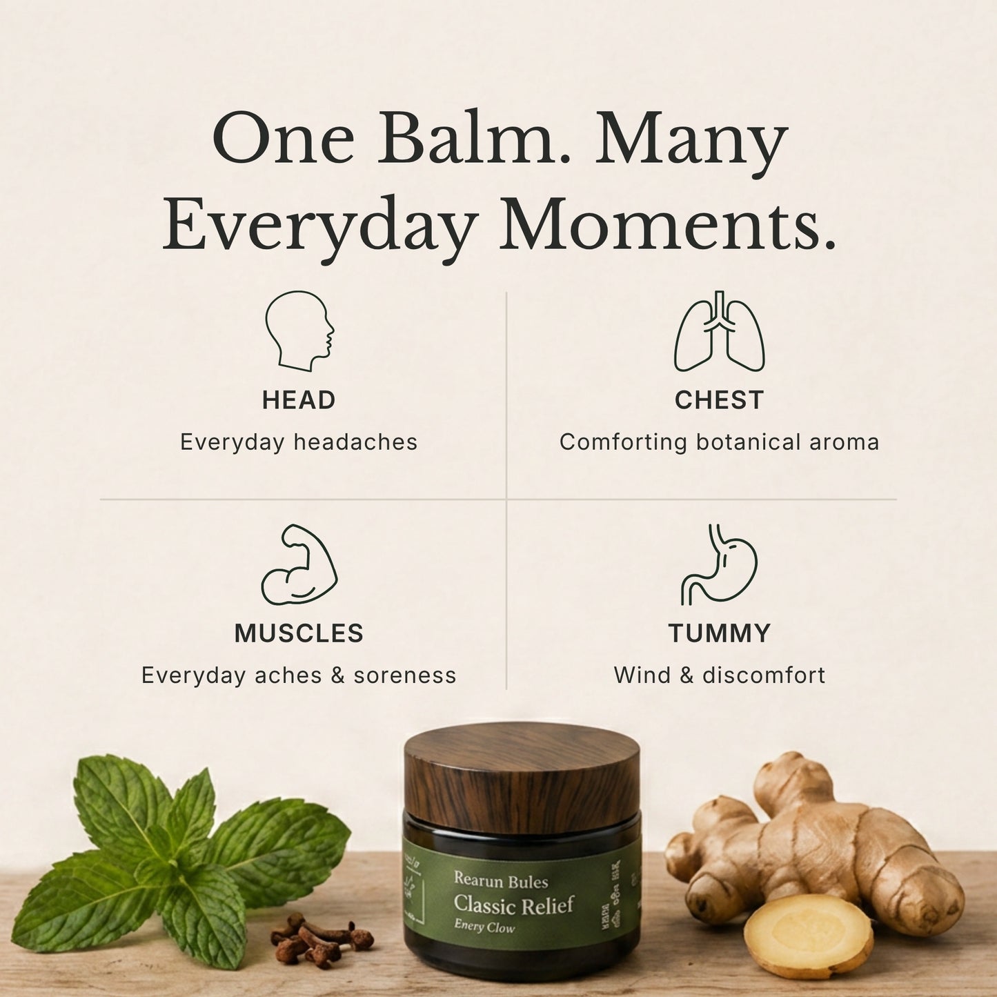 Classic Relief, Balm