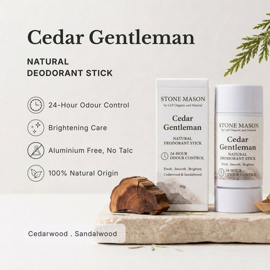 Cedar Gentleman, Natural Deodorant Stick