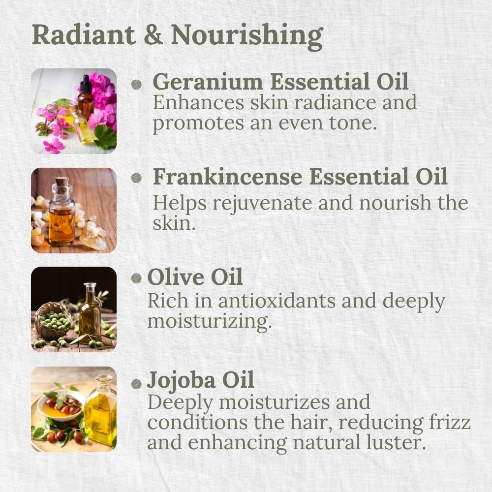 Mild & Gentle Body Wash, Floral Geranium, Radiant, Nourishing, L&P Organic and Natural