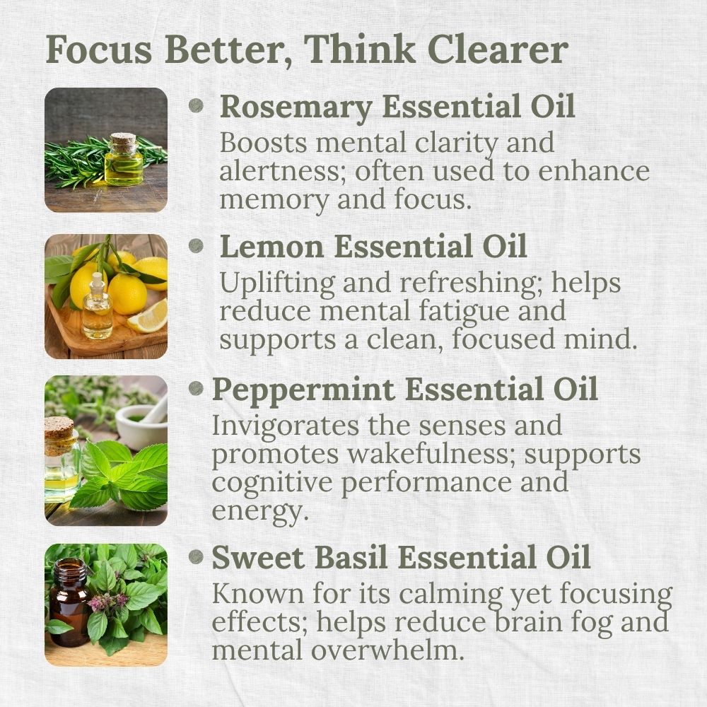 Room & Pillow Spray, Mind Sharp, Clarity, Mental Power, L&P Organic and Natural