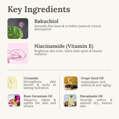 Advanced Renewal & Brightening Face Cream, 50ml, Brighten, Smooth, Anti-Aging, L&P Organic and Natural