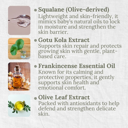 Nourish & Hydrating Body Butter (Baby & Child), 100g, Soothe, Calming, L&P Organic and Natural