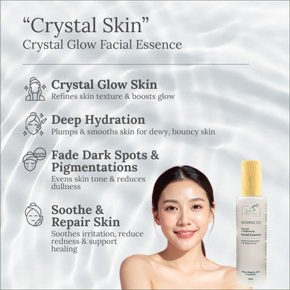 Advanced Renewal & Brightening Facial Essence, 100ml, Renew, Brighten, Glow, L&P Organic and Natural