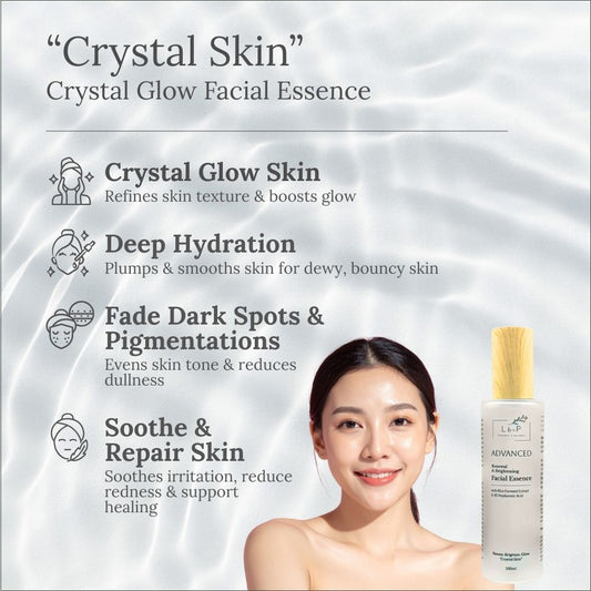 Advanced Renewal & Brightening Facial Essence, 100ml, Renew, Brighten, Glow, L&P Organic and Natural