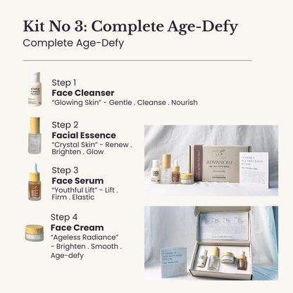Advanced Discovery Kit No 3, Complete Age-Defy, L&P Organic and Natural