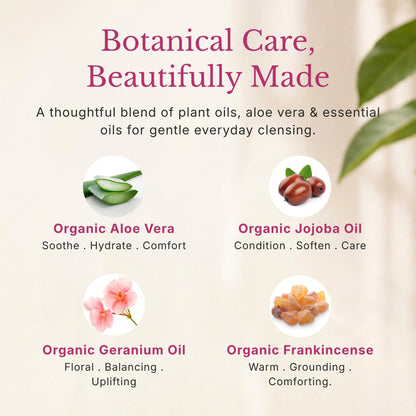 Mild & Gentle Body Wash, Floral Geranium