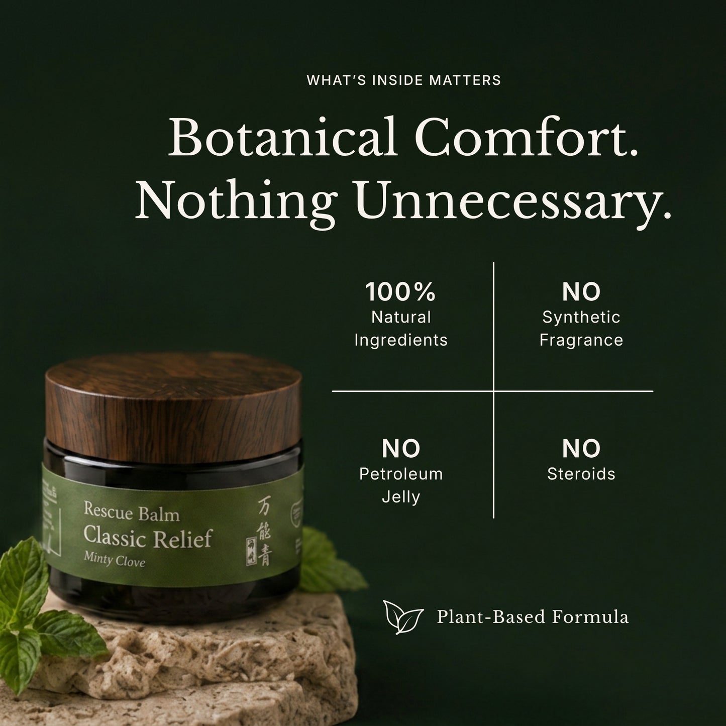 Classic Relief, Balm