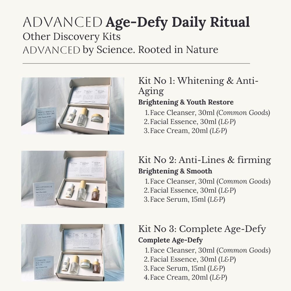 Advanced Discovery Kit No 4, Age-Defy & Radiance, L&P Organic and Natural