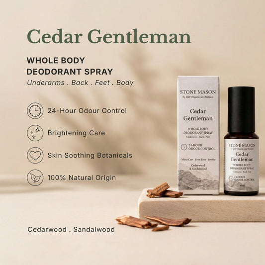 Cedar Gentleman, Whole Body Deodorant Spray