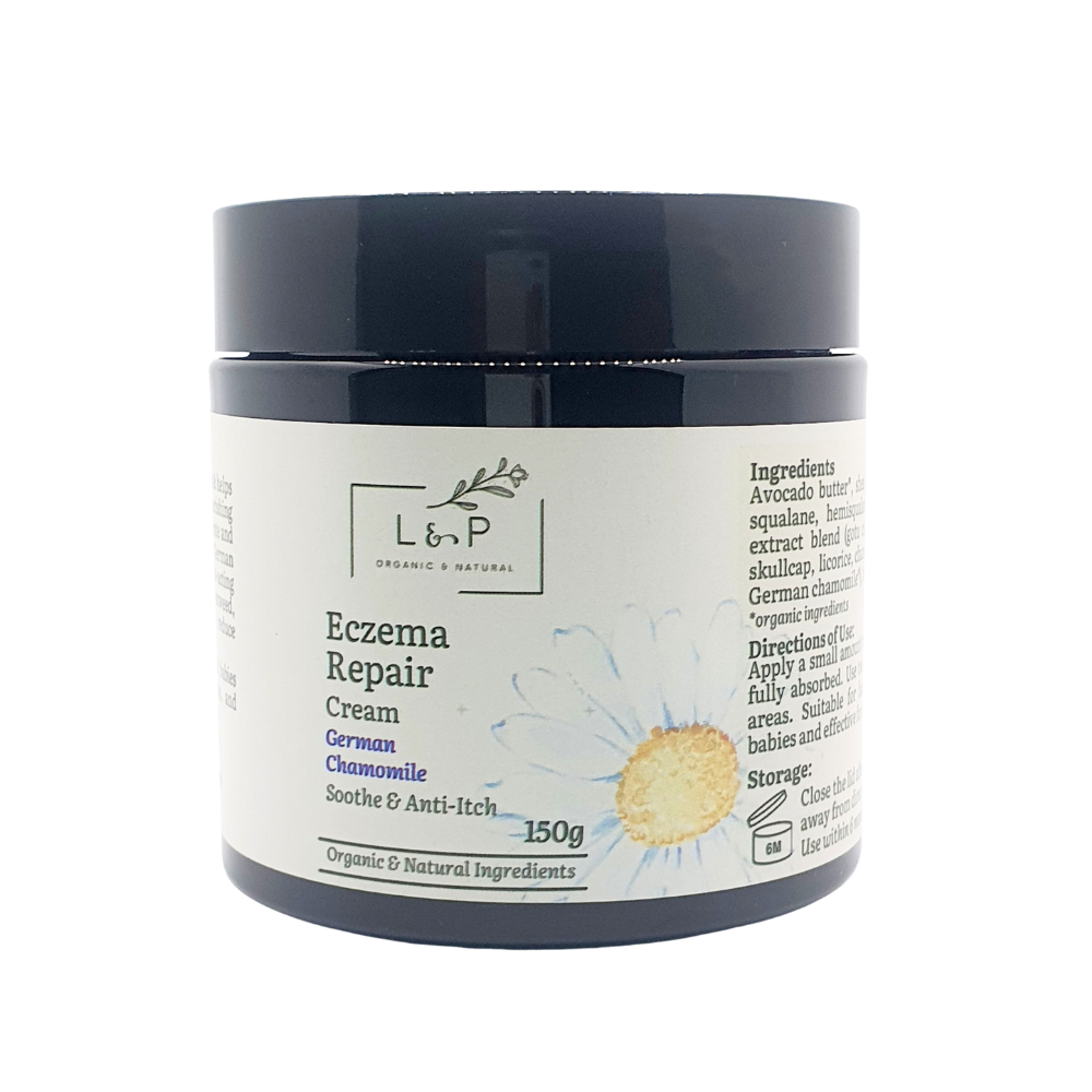 Eczema Relief Cream, Soothe, Anti-Itch, L&P Organic and Natural