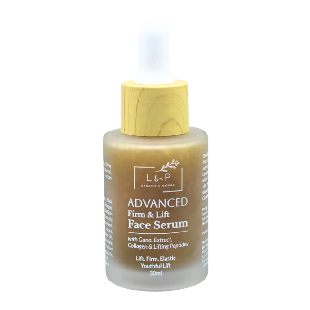 Advanced Firm & Lift Face Serum, 30ml, Lift, Firm, Elastic, L&P Organic and Natural