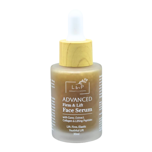 Advanced Firm & Lift Face Serum, 30ml, Lift, Firm, Elastic, L&P Organic and Natural